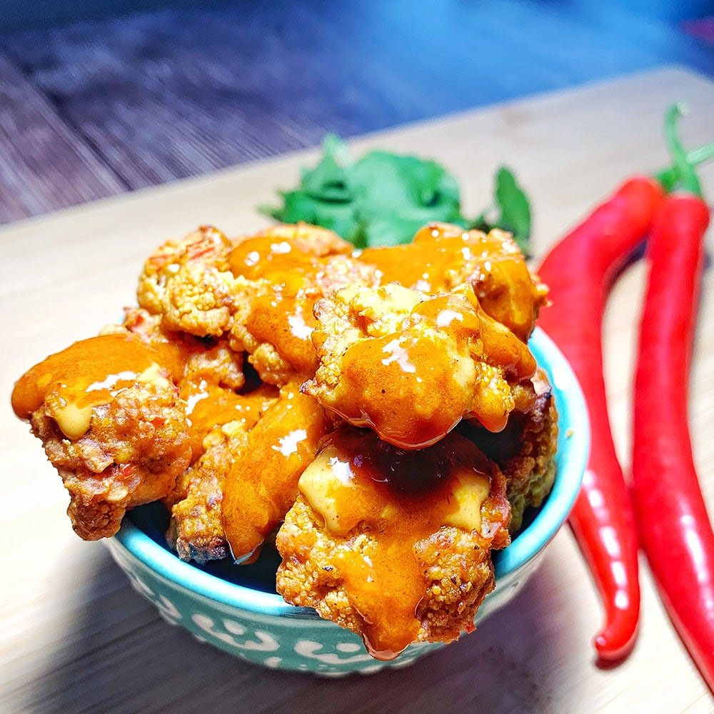 Cauliflower Buffalo Wings Simple Quick Snacks My Kitchen Spices